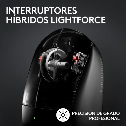 Mouse Gamer Logitech Pro X Superlight 2 Lightspeed Negro