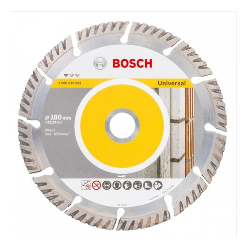 Disco Universal Segmentado Construccion+metal 7 Bosch