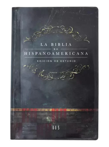 La Biblia Hispanoamericana Edicion De Estudio, Tapa Vinilica, De Hispanoamericana. Editorial Hojas Del Sur, Tapa Blanda En Español, 2016