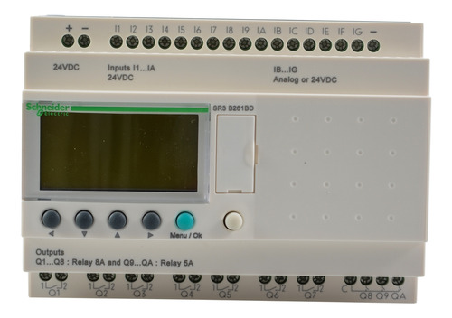 Sr3b261bd Plc Modular Smart Relay, Zelio Logic Sr2 Sr3, 26