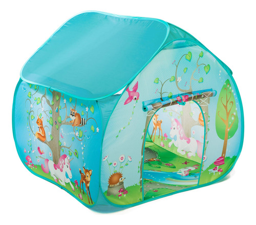 Juega Tent Fun2give Pop It Up Enchanted Forest Blue Kids 3+
