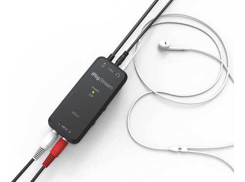 Interfaz Ik Multimedia Irig Stream Solo Audio Audio Para Ios