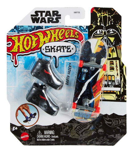 Hot Wheels Skate Para Dedos Star Wars Darth Vader Hnl78