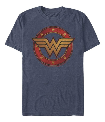 Warner Brothers Logotipo De Metal De Wonder Woman Para Hombr