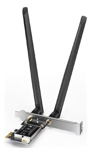 Tarjeta De Red Inalámbrica Wifi 6e 5400mbps Tri-band Con Bluetooth 5.2 - Amplia Compatibilidad