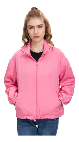 Chaqueta Bomber Rosa Mujer Fashion´s Park