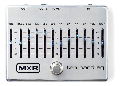 Pedal Ecualizador Mxr, 10 Bandas M108s