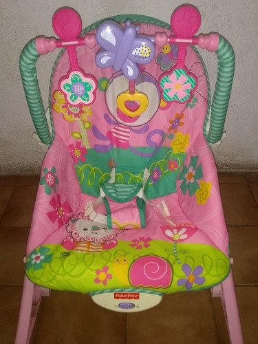 Imagen 8 de 10 de Silla Mecedora Fisher Price Crece Conmigo De Niña.