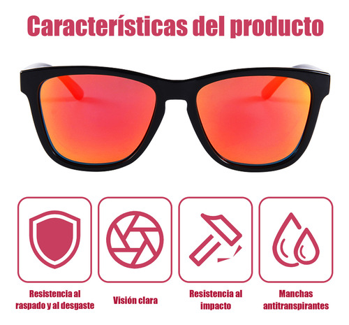 Gafas De Sol Polarizadas Unisex Con Protección Uv