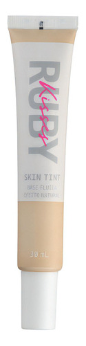 Base de maquiagem em creme Kiss New York skin tint Bisnaga base fluida efeito natural tom 118 - 30mL