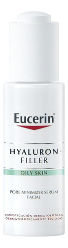 Eucerin Hyaluron Filler Pore Minimizer Sérum X 30 Ml Momento de aplicación Día/Noche Eucerin Hyaluron-Filler para piel grasa de 30mL/31g 30+ años