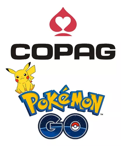 Cartinha Pokémon GO Blister Quadruplo Com Moeda Pikachu - Copag