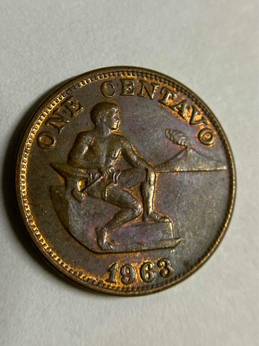 Moneda De Filipinas De 1 Centavo 1963 Envio Gratis 