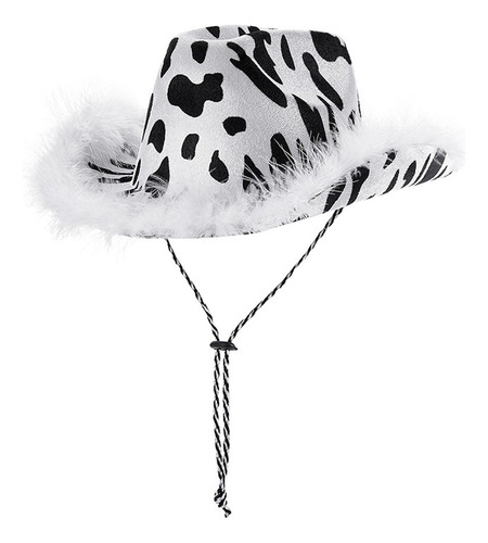 Cow Cowboy Hat Cowgirl Hat Women Cows Pattern Cowboy Hat