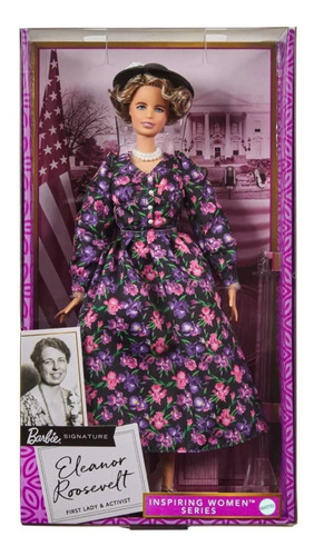 Imagem 6 de 6 de Barbie Collector Mulheres Inspiradoras Eleanor Roosevelt Ms