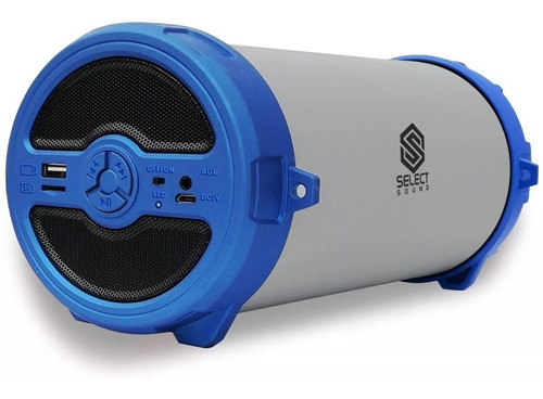 Bocina Bluetooth Select Sound Bt228 Bazooka Fm, Subwoofer