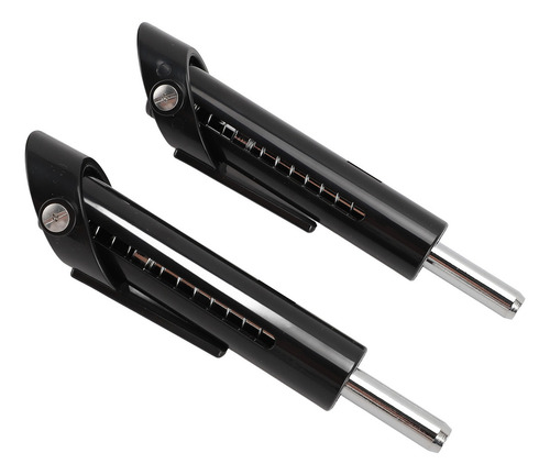 Js Pin Weight Stack, 2 Unidades, Negro, Redondo, De Acero