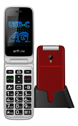Teléfono Plegable Artfone G3 4g Volte Desbloqueado Para Pers