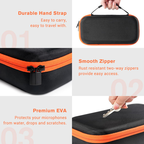 Funda De Micrófono Procase Para Jbl Wireless Two Micrófonos