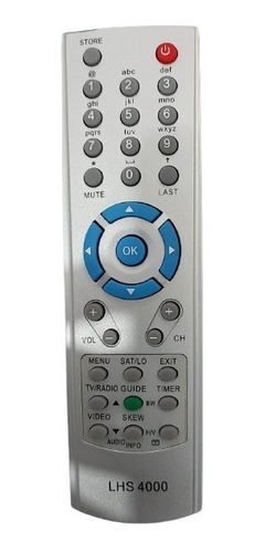 Controle Tv Visiontec Lhs 4000 Le7566 Novo Pronta Entre