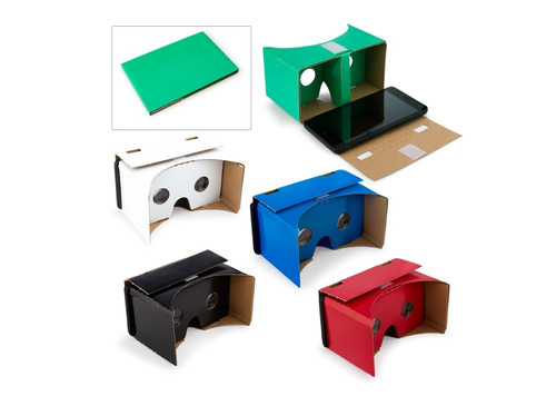 Gafas Realidad Virtual 3d Google Cardboard Kit Completo