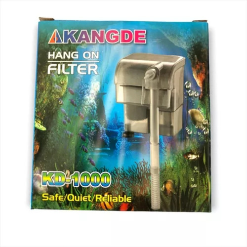 Filtro Externo Mochila Cascada Mini Kangde Kd 1000 3w 350l/h