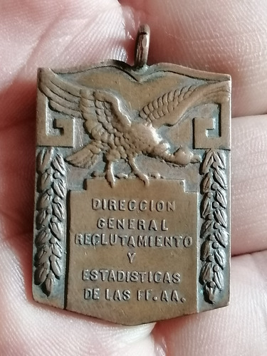 Antigua Medalla 18 De Septiembre Conctiptos Ejercito De Chil