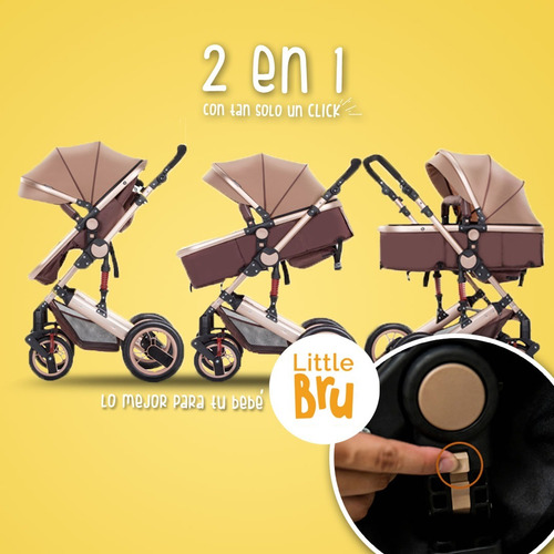 Coche De Bebe Little Bru , Pre-venta, 15 Nov. Entregamos