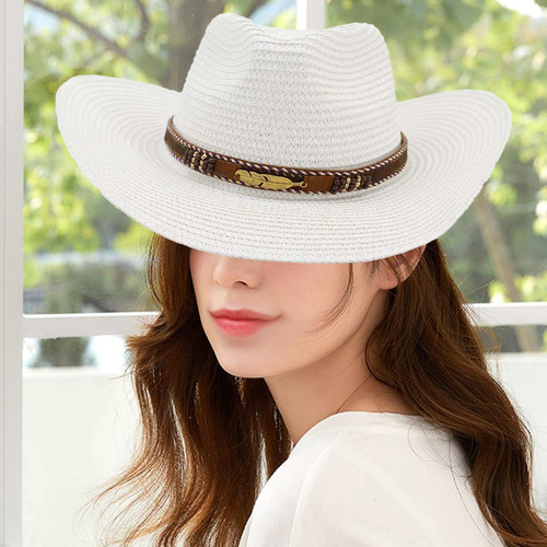 Sombreros Retro De Vaquero Para Mujer, Para Montar A Caballo