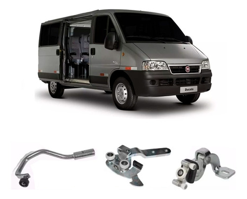 Kit 3 Carrinho Porta Lateral Ducato/boxer/jumper - Original