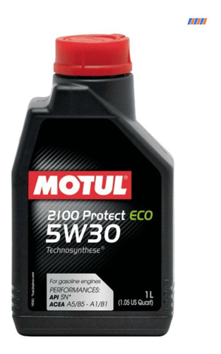 Aceite Motor Auto Sintético Motul 2100 5w30 Protect Eco 1l
