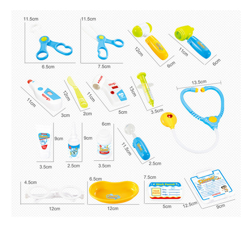 Play House Simulation Happy Little Doctorsmedical Small Clin