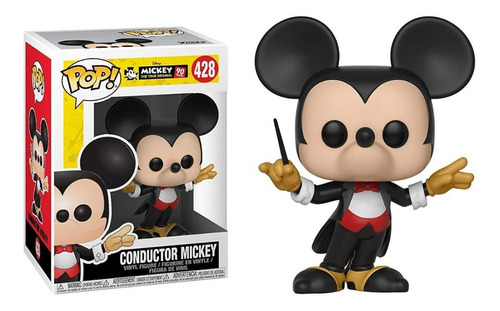 Funko Pop Mickey Conductor #428 Disney 90 Años Regalosleon