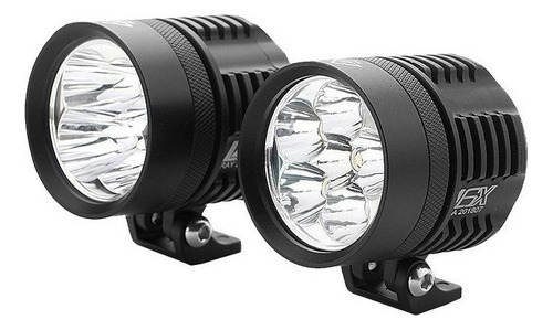 Un Par De Focos De Motocicleta L6x 60w Luces Led