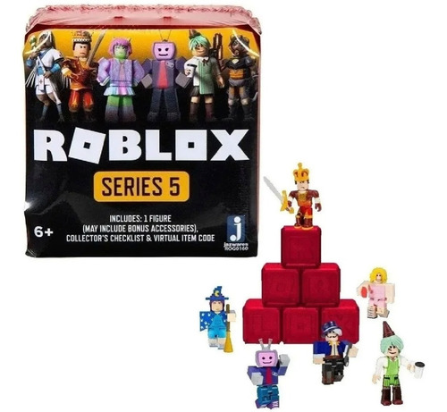 Imagen 1 de 10 de Roblox Muñeco Figura Misteriosa Sorpresa Serie 5 Playking
