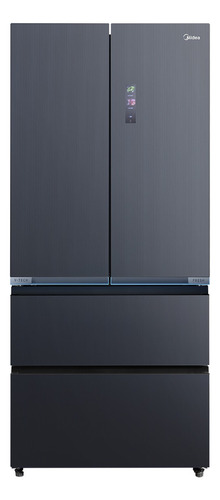 Refrigerador French Door No Frost 474 Lt Mdrfd705bie70 Midea Color Grey