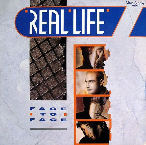 Vinilo Real Life  -  Face To Face