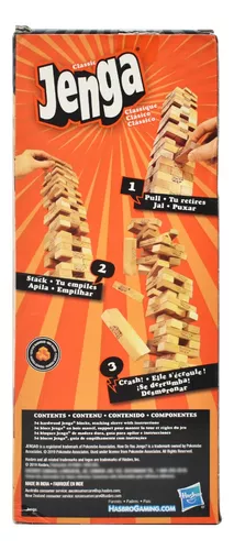 Juego de Mesa Hasbro Gaming Jenga Clásico