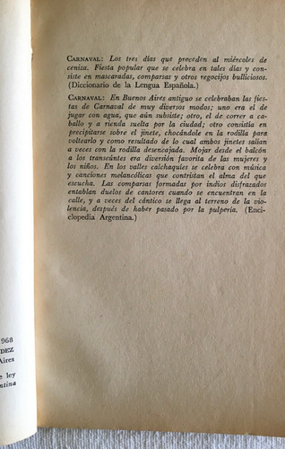 Libro Novela Carnaval Carnaval Aavv Ed. Hernandez