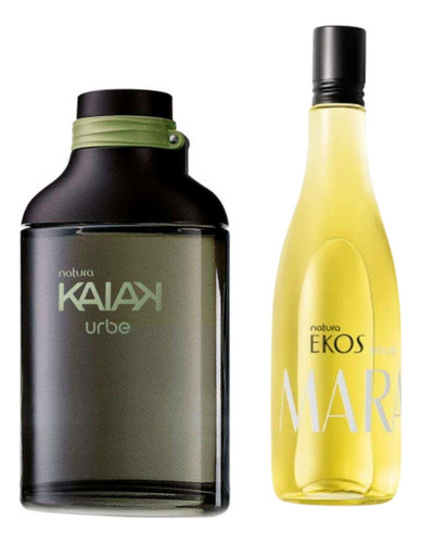 Ekos Maracuja Femin. 150ml + Kaiak Urbe Masc. Natura 100m