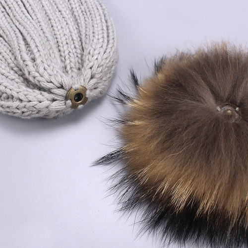Gorro De Punto Para Padres E Hijos Maocwee, Poliéster, Gorro