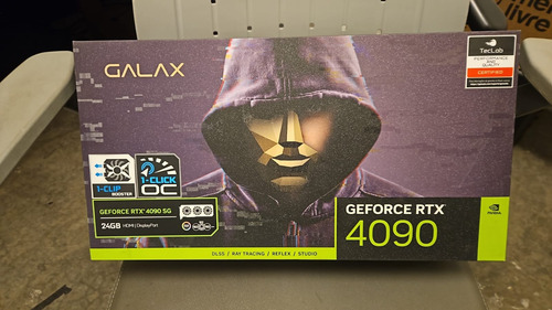Rtx 4090 24gb Galax Sg Top Nf-garantia Ate Agosto 2026 (Usado)