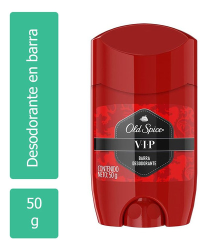 Old Spice Vip Desodorante En Barra Con 50 G