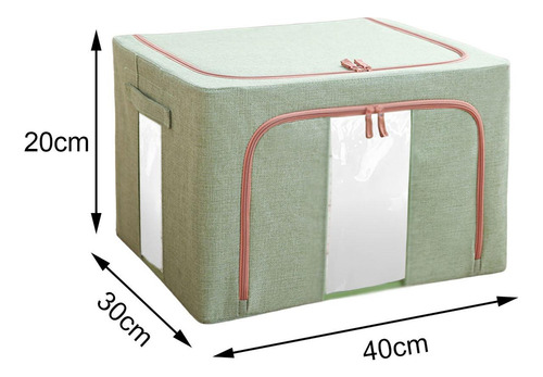 A Cubo Organizador Plegable For Edredón, Contenedor De 24 L,