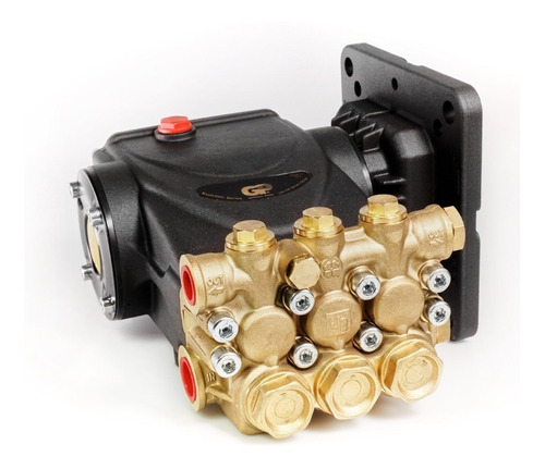 Imagen 5 de 10 de Hidrolavadora Ind. 5hp Trifásica 2500psi Cabezal Italiano