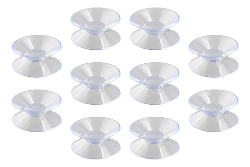 10pcs 30mm Double Sided Suction Cups Sucker Pads For P Glass