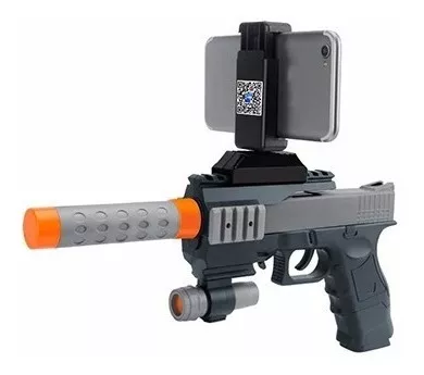 Arma Fuzil Para Celular Mobile Bluetooth Jogo De Tiro Brinquedo