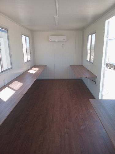 Remolque Traila Camper Caseta Cabina Oficina Móvil Para 10