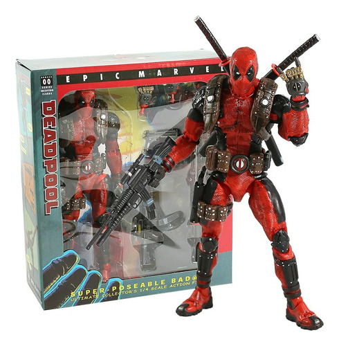 Modelo De Figura De Acción Epic Marvel Deadpool, Juguete, Re