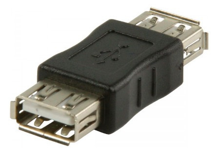 Conector Union Usb Hembra/hembra.permite Unir 2 Cables Usb.